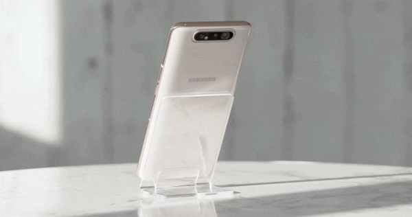 Samsung Galaxy A80: большой дисплей без рамок и поворотная камера