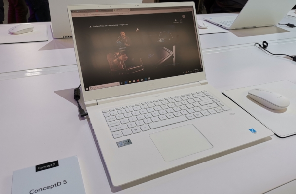 Acer ConceptD: десктоп на 40 ядер, ноутбук с NVIDIA RTX и 4K-мониторы
