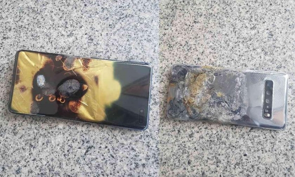 Первый пошел: Samsung Galaxy S10 5G загорелся и взорвался