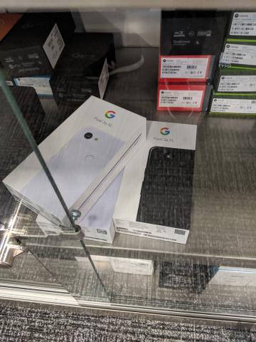 Google Pixel 3a XL появился в магазине раньше официальной презентации
