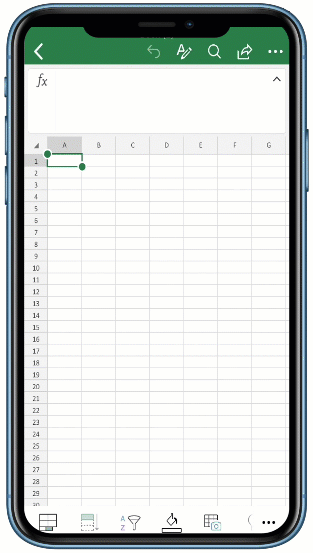Excel для iPhone позволит преобразовать снимок в электронную таблицу