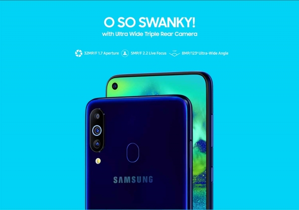 Samsung Galaxy M40: «говорящий» Infinity-O дисплей, Snapdragon 675 и тройная камера за $290