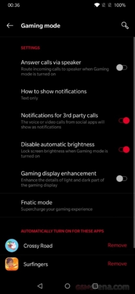 OnePlus 7 получил первое обновление системы: добавили игровой режим Fnatic Mode и поддержку DC Dimming