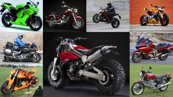Большой выбор мотоциклов от различных известных производителей
