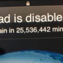 Малыш заблокировал iPad папы на 47 лет