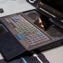 Acer представил игровой ноутбук с выдвижной клавиатурой