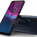 Motorola One Action с тройной камерой и расцветкой Denim Gray появилась на пресс-рендере